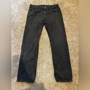 Levi's 505 Black Jeans